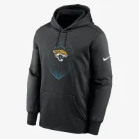 Jacksonville Jaguars Icon Men’s Nike Therma NFL Pullover Толстовка з капюшоном колір чорний