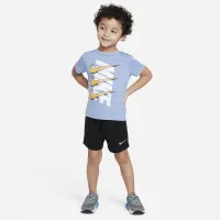 Nike Dri-FIT Dropкомплект Toddler шорти комплект блакитний