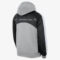 Brooklyn Nets Starting 5 мужские Nike Therma-FIT NBA Graphic Толстовка с капюшоном цвет серый