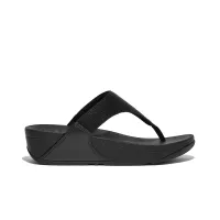 Japonki FitFlop Lulu Shimmerlux Toe-Post FZ7-090 - Черные