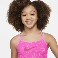Nike Swim Retro Flow Big детские (Girls') T-Back Tankini набор Pink