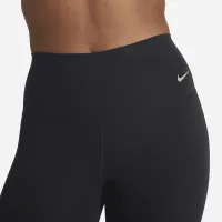Nike Zenvy женская Gentle-Support С высокой Талией Cropped лосины цвет черный