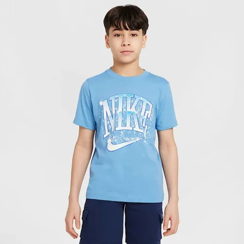 Nike Sportswear Big детские футболка синий