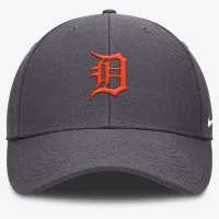 Detroit Tigers Club чоловічі Nike Dri-FIT MLB Adjustable Hat колір сірий
