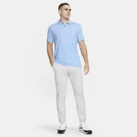 Nike Dri-FIT Tour чоловічі Heatheколір червоний для гольфу Polo блакитний