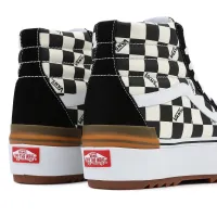 Кросівки Vans Sk8-Hi Stacked VN0A4BTWVLV1 - Чорно-Білі