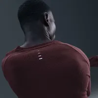 Nike Stride мужские Dri-FIT Running Waffle Crew цвет красный