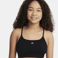Nike Indy Girls' Sports Bra цвет черный