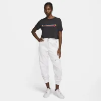 Nike Sportswear женская Cropped футболка цвет серый