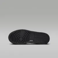 Nike Air Jordan 1 Mid Big детские Кроссовки цвет черный