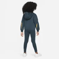 Nike Shine Full-Zip and лосины набор Little Kids 2-Piece Толстовка с капюшоном набор цвет зеленый