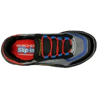 Кроссовки wsuwane Детские SKECHERS FLEX GLIDE (403840L-BKMT)