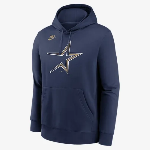 Houston Astros Cooperstown Logo Club чоловічі Nike MLB Pullover Толстовка з капюшоном блакитний