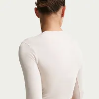 Nike Sportswear жіноча Slim Long-Sleeve футболка колір коричневий