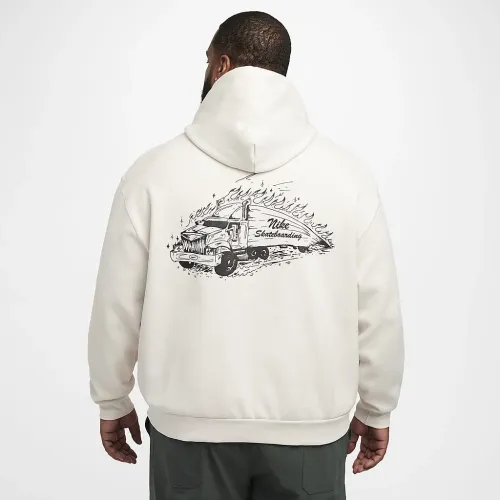 Nike SB Skate Fleece Толстовка з капюшоном колір коричневий