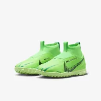 Nike Jr. Superfly 9 Academy Mercurial Dream Speed Little/Big детские TF High-Top Soccer Кроссовки цвет зеленый