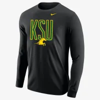 Nike College (Kentucky State) чоловічі Long-Sleeve футболка колір чорний