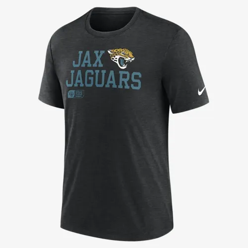 Jacksonville Jaguars Overlap Lockup чоловічі Nike NFL футболка колір чорний