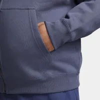 Nike Solo Swoosh мужские Full-Zip Толстовка с капюшоном синий
