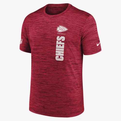 Kansas City Chiefs Sideline Velocity чоловічі Nike Dri-FIT NFL футболка колір червоний