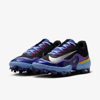Nike Alpha Huarache Elite 4 Low MCS бейсбольные бутсы цвет фиолетовый
