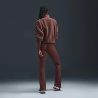 Nike One жіноча Therma-FIT оверсайз 1/2-Zip Fleece Top колір коричневий