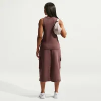 Nike Sportswear жіноча Tight Ribbed Tank Top колір фіолетовий