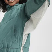Nike Sportswear Windrunner Big детские (Girls') Loose Куртка цвет зеленый