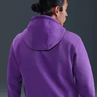 Nike Sportswear Club мужские Fleece Толстовка с капюшоном цвет фиолетовый