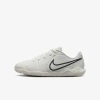 Nike Jr. Tiempo Pearl Legend 10 Academy Little/Big дитячі IC Soccer Кросівки колір білий