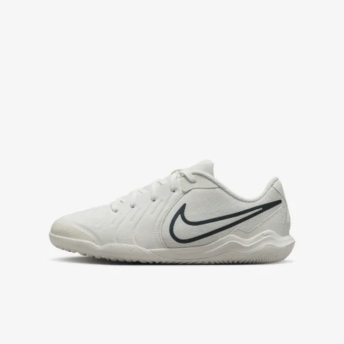 Nike Jr. Tiempo Pearl Legend 10 Academy Little/Big дитячі IC Soccer Кросівки колір білий