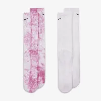 Nike Everyday Plus Cushioned Tie-Dye Crew шкарпетки (2 пар) різнокольорові