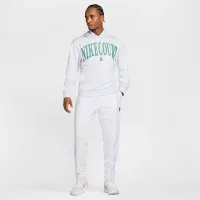 NikeCourt Heritage мужские Dri-FIT Fleece Tennis Толстовка с капюшоном цвет серый