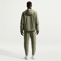 Nike Tech мужские Dri-FIT Woven Full-Zip Windrunner Куртка цвет серый