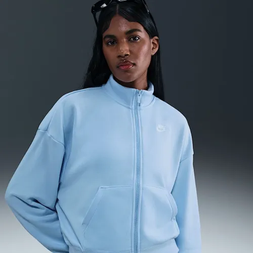 Nike Sportswear Club Fleece жіноча Loose Track Куртка блакитний
