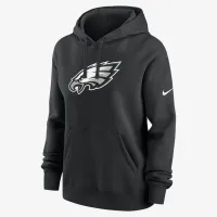 Philadelphia Eagles Club жіноча Nike NFL Pullover Толстовка з капюшоном колір чорний