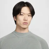 Nike Every Stitch Consideколір червоний чоловічі Long-Sleeve Computational Knit Top колір сірий