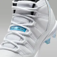 Nike Jordan 11 Mid TD мужские Football Cleats цвет белый
