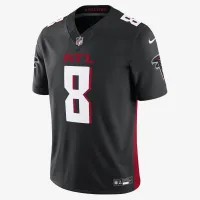 Kyle Pitts Atlanta Falcons мужские Nike Dri-FIT NFL Limited Football Jersey цвет черный