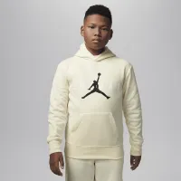 Nike Jordan Big дитячі Pullover Толстовка з капюшоном колір коричневий