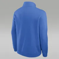 Nike UCLA Bruins Primetime Club мужские Jordan College 1/2-Zip Crew синий