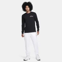 Nike мужские Long-Sleeve баскетбольные футболка цвет черный