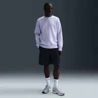 Nike Club мужские Fleece Crew цвет фиолетовый