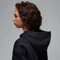 Nike Jordan Brooklyn Fleece жіноча Pullover Толстовка з капюшоном колір чорний