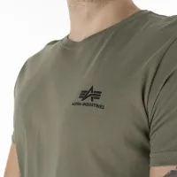 Футболка  Alpha Industries Basic T Small Logo 18850511 - зелена
