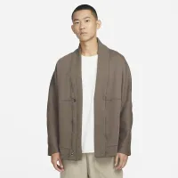 Nike Yoga чоловічі Fleece Top колір коричневий