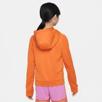 Nike Big дитячі (Girls') Therma-FIT баскетбольні Толстовка з капюшоном Orange