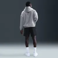 Nike Standard Issue мужские Therma-FIT Brushed баскетбольные Pullover Толстовка с капюшоном цвет серый