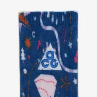Nike Little дитячі ACG Crew шкарпетки (3 пар) колір чорний