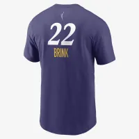 Cameron Brink Los Angeles Sparks Explorer Edition Men's Nike WNBA T-Shirt Purple